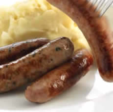 Pork, Ginger and Apricot Sausages