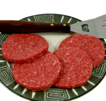 100% Beef Burgers