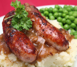 Pork and Leek Sauasges